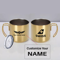 Thumbnail for Swiss International Airlines Designed Stainless Steel Portable Mugs