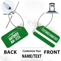 Thumbnail for Antonov AN-225 & Plane Designed Fashion Metal Luggage Tags