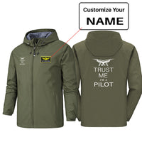 Thumbnail for Trust Me I'm a Pilot (Drone) Designed Rain Jackets & Windbreakers