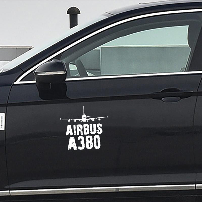 Airbus A380 & Plane Designed Car Sticker