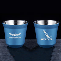 Thumbnail for American Airlines Designed Double Wall Stainless Steel Coffee Mugs