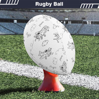 Thumbnail for Cartoon Planes Designed Rugby