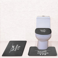 Thumbnail for The Cessna 172 Designed Toilet Seat Cover Three-piece Set