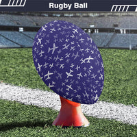 Thumbnail for Different Sizes Seamless Airplanes Designed Rugby