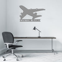 Thumbnail for Climbing Airbus A380 (FL-71) Designed Wall Metal Signs