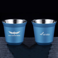 Thumbnail for Air India Airlines Designed Double Wall Stainless Steel Coffee Mugs