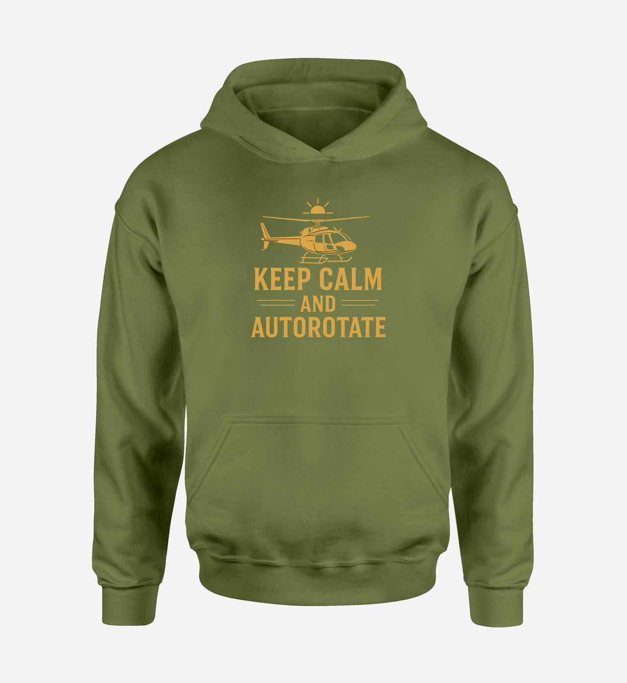 Keep Calm and Autorotate Designed Hoodies