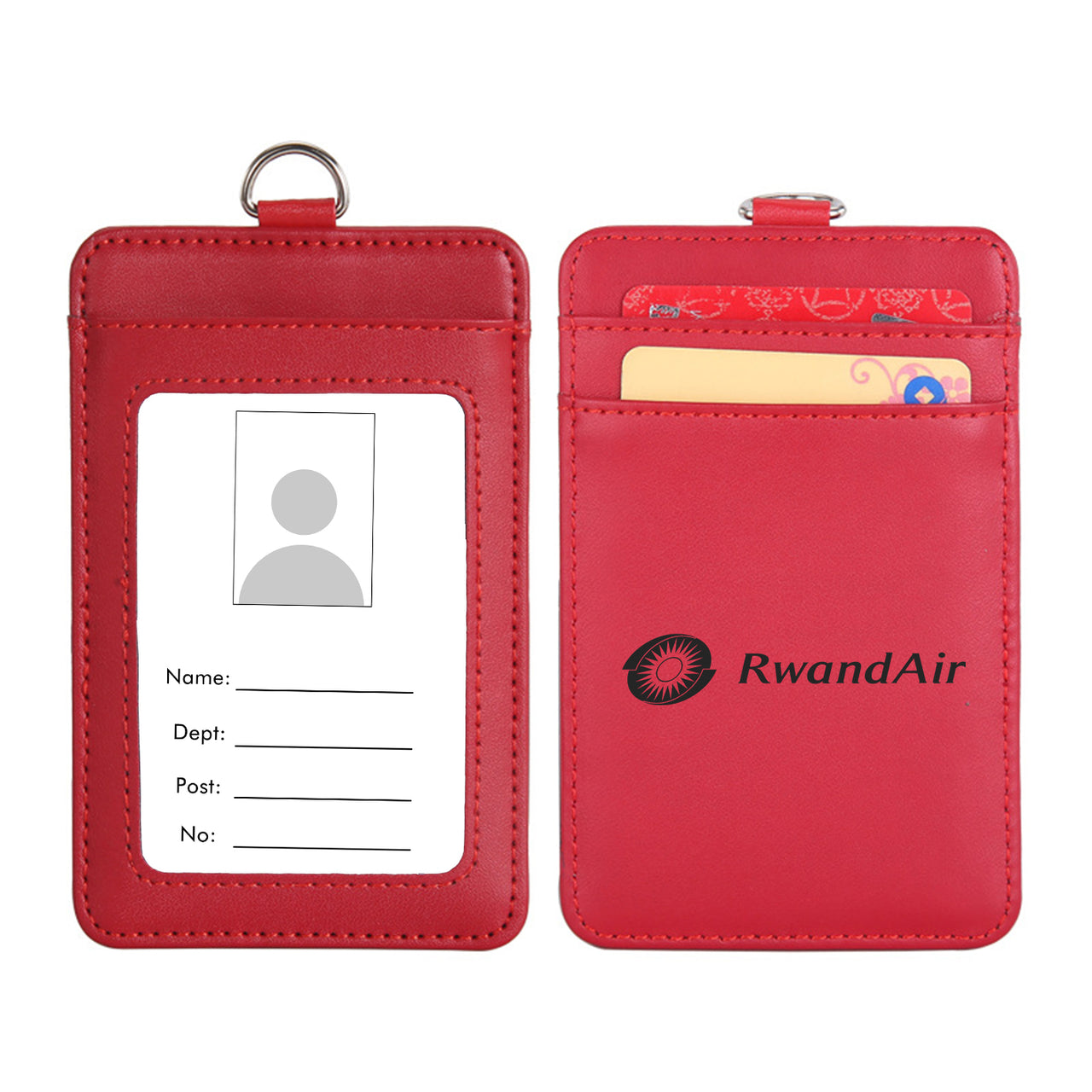 RwandAir Airlines Designed ID Card Holder