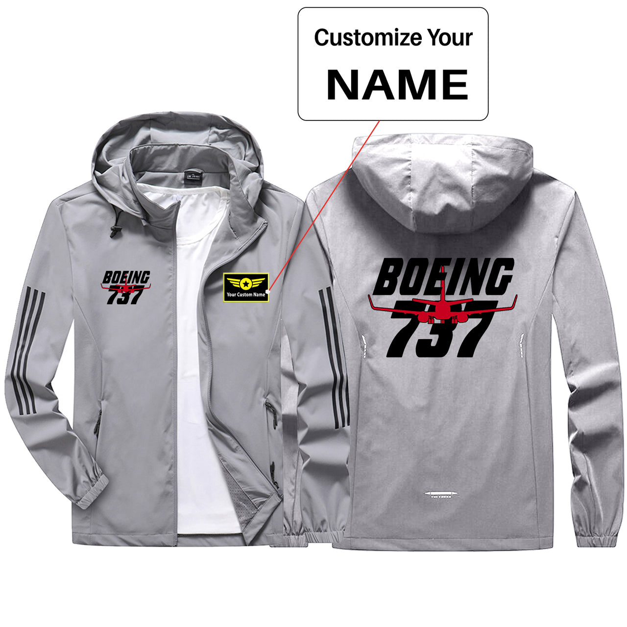 Amazing Boeing 737 Sport & Running Jackets