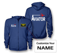 Thumbnail for Aviator Designed Zipped Hoodies