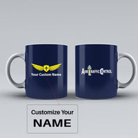 Thumbnail for Air Traffic Control Designed Ceramic White Mugs