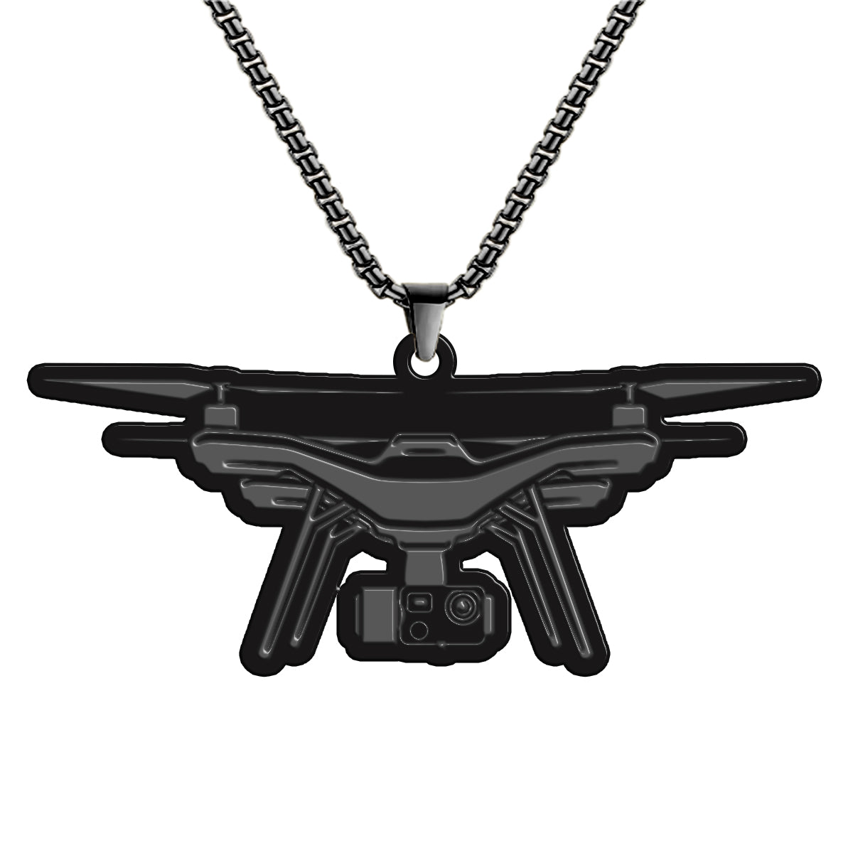 Drone Pilot Designed Hollow Necklace