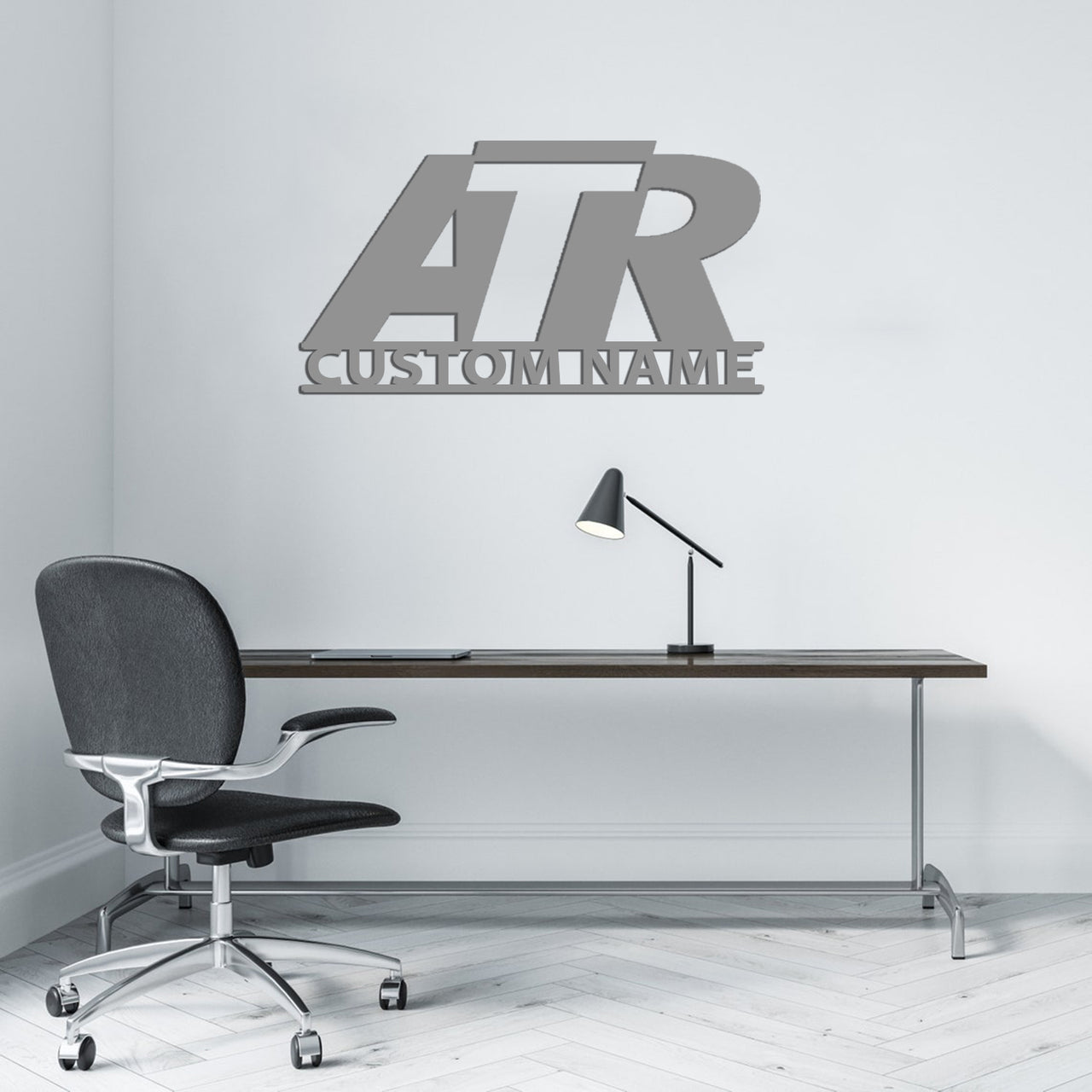 ATR & Text Designed Wall Metal Signs