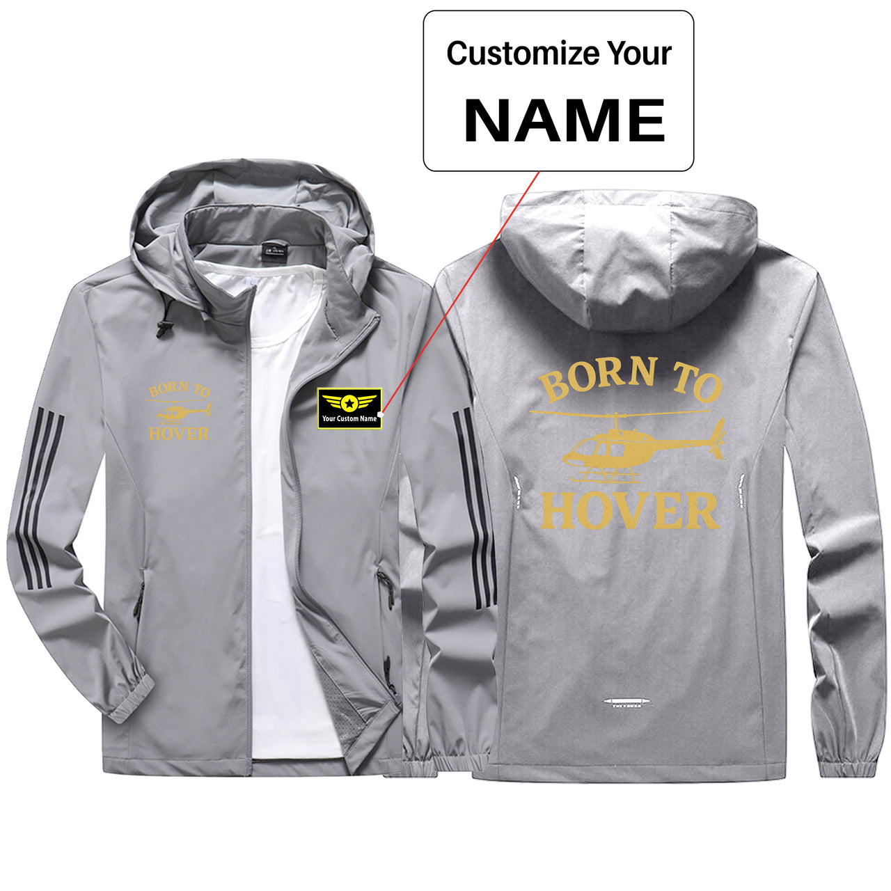 Born To Hover Design Sport & Running Jackets
