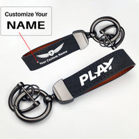 Thumbnail for Play Airlines Design Horseshoe Buckle Key Chains