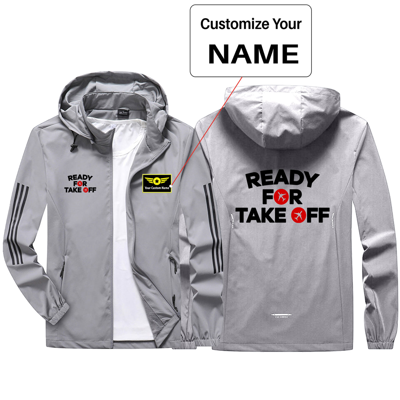 Ready For Takeoff Sport & Running Jackets