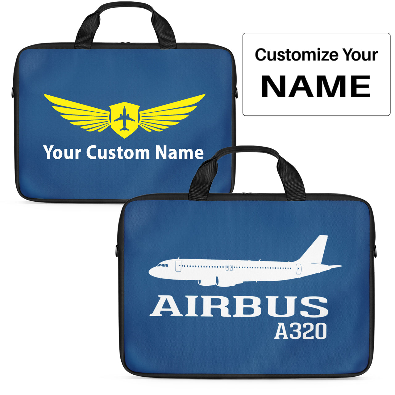 Airbus A320 Printed Designed Laptop & Tablet Bags