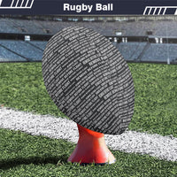 Thumbnail for Remove Before Flight 3-Black Designed Rugby