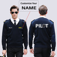 Thumbnail for Pilot & Jet Engine Designed Wool Pilot Sweaters