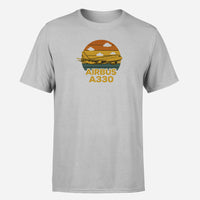 Thumbnail for Retro Airbus A330 Design Super Quality T-Shirts