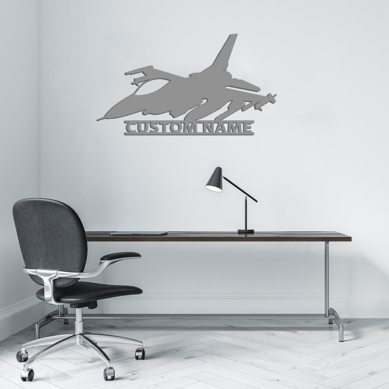 Amazing Fighter Jet (FL-16) Designed Wall Metal Signs