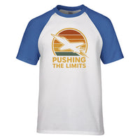Thumbnail for Pushing The Limits Retro Designed Raglan T-Shirts