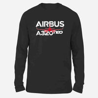 Thumbnail for Amazing Airbus A320neo Designed Long-Sleeve T-Shirts
