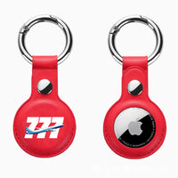 Thumbnail for Super Boeing 777 Design Airtags Leather Cases