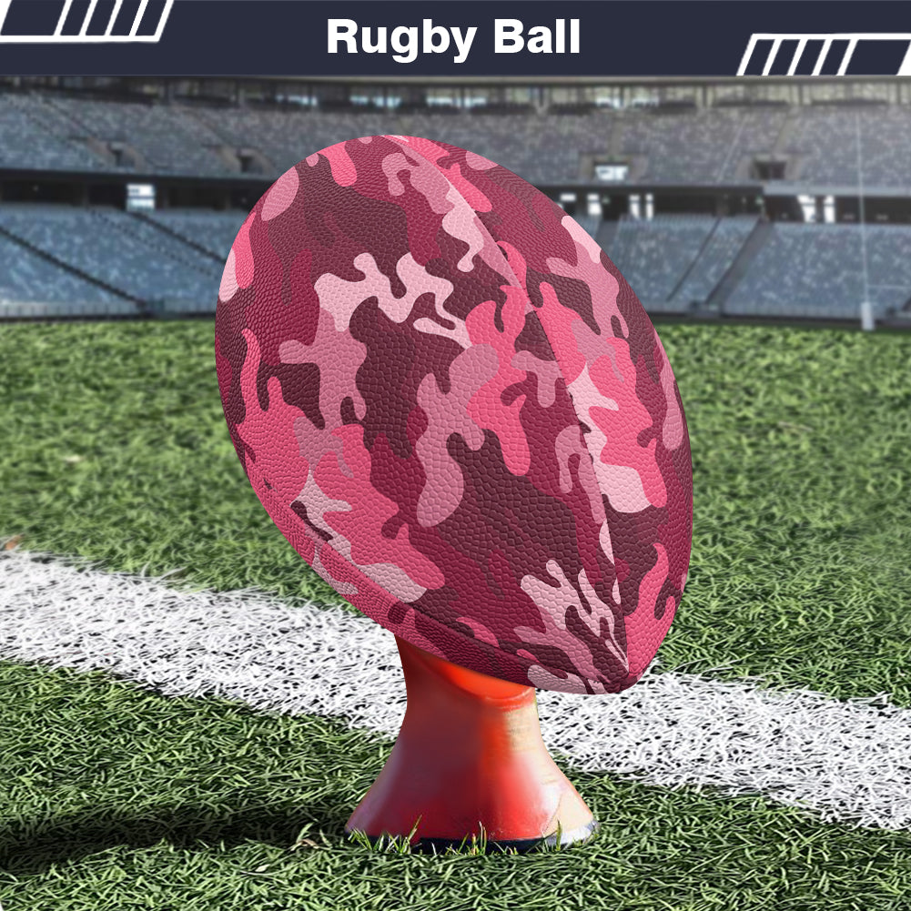 Military Camouflage Red Designed Rugby