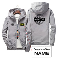 Thumbnail for %100 Original Aviator Designed Thin Windbreaker Jackets