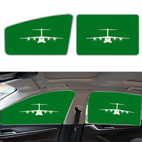 Thumbnail for Airbus A400M Silhouette Designed Car Sun Shade (Side window)