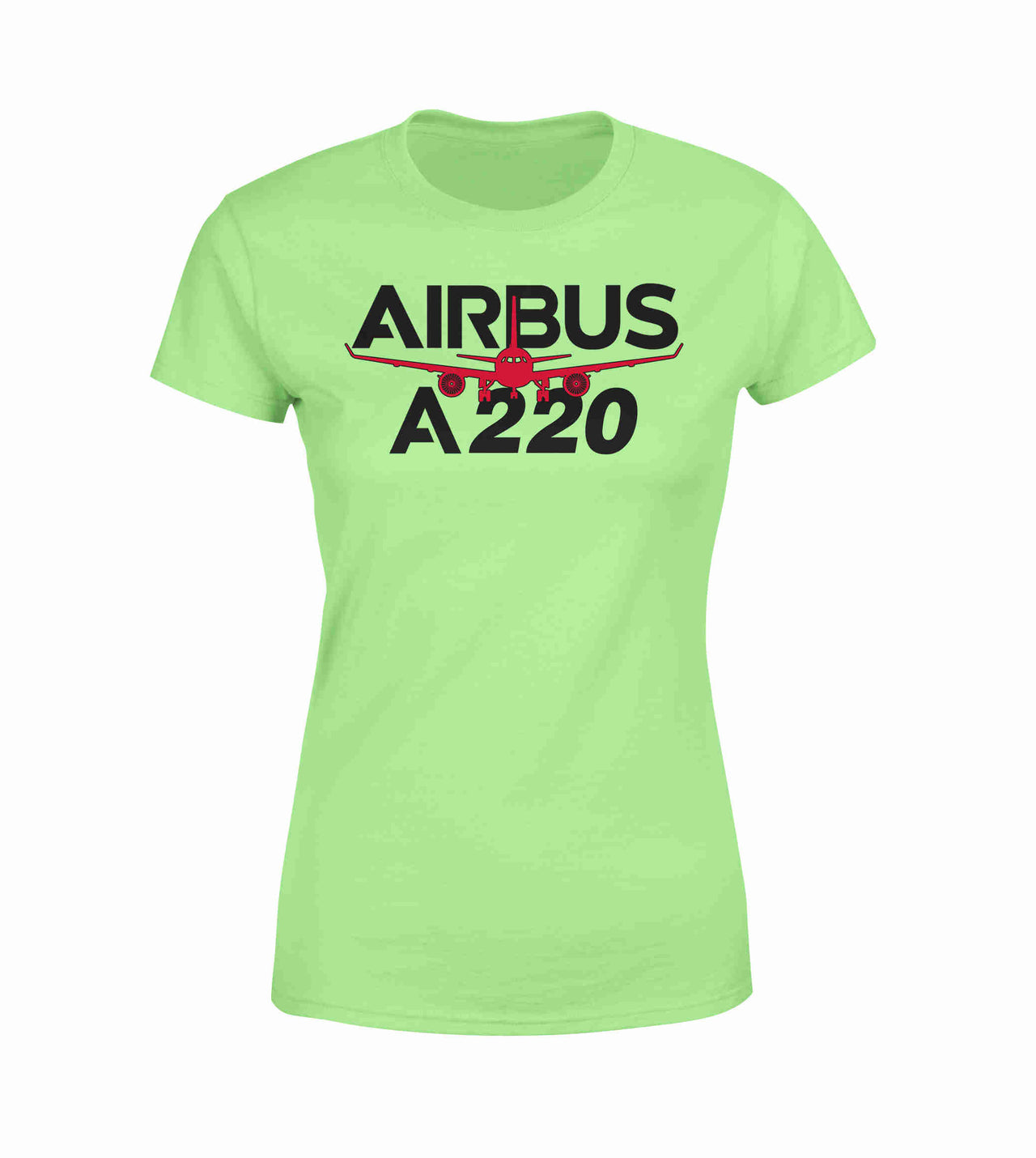 Amazing Airbus A220 Designed Women T-Shirts