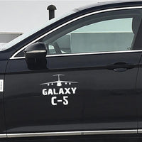 Thumbnail for Military Transport Airplane C 5 Designed Car Sticker