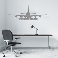 Thumbnail for Airbus A380 Silhouette Designed Wall Metal Signs
