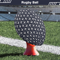 Thumbnail for Perfectly Sized Seamless Airplanes Dark Blue Designed Rugby