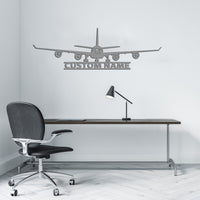 Thumbnail for Airbus A340 Silhouette Designed Wall Metal Signs
