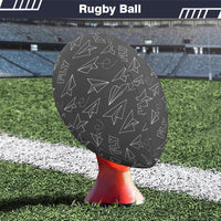 Thumbnail for Paper Airplane & Fly (Gray) Designed Rugby
