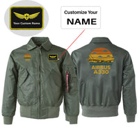 Thumbnail for Retro Airbus A330 Designed Embroidered Patch Attachable Jackets