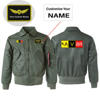 Thumbnail for AV8R Designed Embroidered Patch Attachable Jackets