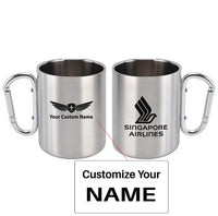 Thumbnail for Singapore Airlines (2) Designed Stainless Steel Outdoors Mugs