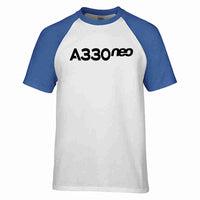 Thumbnail for A330neo & Text Designed Raglan T-Shirts