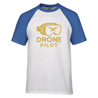 Thumbnail for Googles & Drone Pilot Designed Raglan T-Shirts