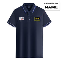 Thumbnail for Amazing 737 Max Designed Stylish Polo T-Shirts