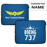 Thumbnail for Boeing 737 & Plane Designed Laptop & Tablet Cases