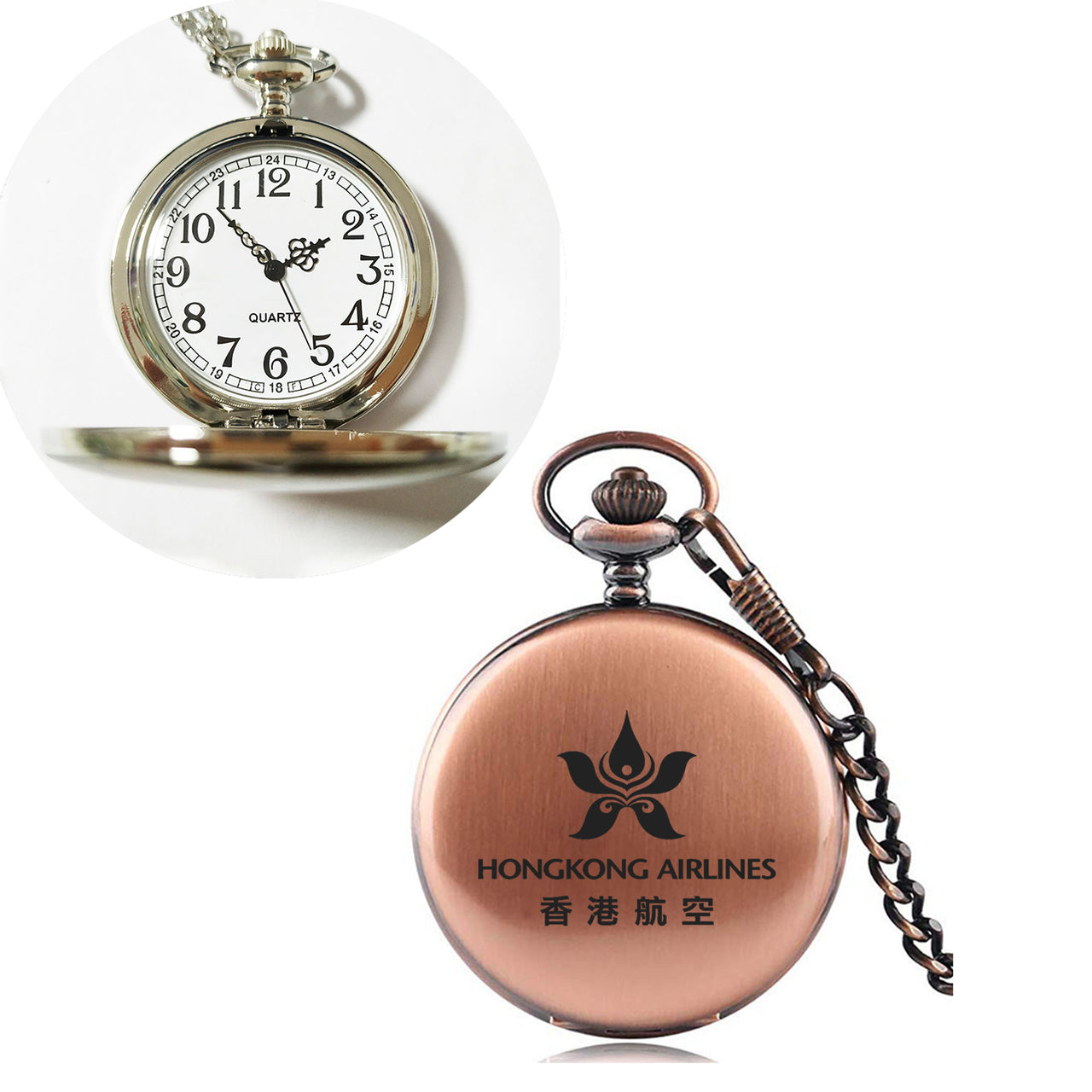 Hong Kong Airlines Designed Pocket Watches