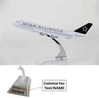 Thumbnail for Boeing 747 (Star Alliance Livery) Airplane Model (16CM)