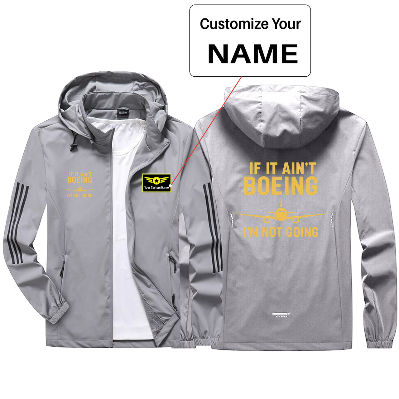 Special If It Ain't Boeing I'm Not Going! Design Sport & Running Jackets