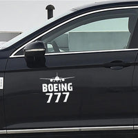Thumbnail for Boeing 777 & Plane Designed Car Sticker