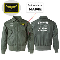 Thumbnail for Flight Attendant Designed Embroidered Patch Attachable Jackets