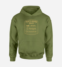 Thumbnail for Pilot's Golden Rules Designed Hoodies